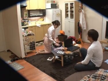 「ちょ、本当にヤメてください！」家事代行で来た人妻を力づくて強制レ●プ！